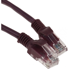 Патч-корд UTP Cablexpert cat.5e, 3м, литой, многожильный, фиолетовый