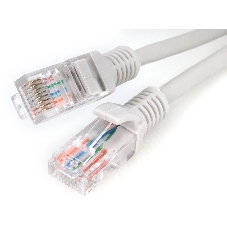 Патч-корд Premier PP31-1M-LSZH 1Гбит/с UTP 4 пары cat.5E CCA molded 1м серый RJ-45 (m)-RJ-45 (m)