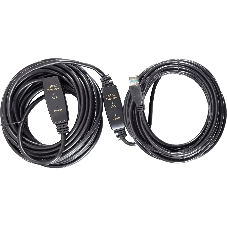 Кабель-адаптер USB3.0-repeater, удлинительный активный Am-->Af 15м QUST/qust