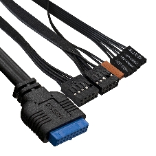 Компьютерный корпус Minitower ExeGate BAA-109U2-UNS350 (mATX, БП UNS350 с вент. 12см, 2*USB+2*USB 3.0, аудио, черный)