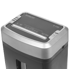 Шредер Office Kit S190 (2х2) черный (секр.P-7) фрагменты 7лист. 20лтр.