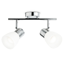 Светильник Ambrella light TR3963/2 CH/FR хром/белый матовый E27*2 max 40W 200*105*200