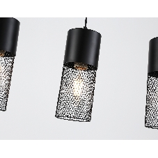 Светильник Ambrella light TR8501/3 BK черный E27/3 max 60W 550*100*1000
