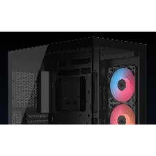 Корпус без блока питания/ Case Corsair 3500X RS-R ARGB, Midi-Tower, TG, 3x120mm ARGB, 2xUSB-A 3.2, 1xUSB 3.2 Type-C, E-ATX, ATX, mATX, mITX Black