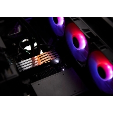 Оперативная память Kingston Fury Beast, DDR5, 64Gb (4x16GB), 5200MHz, CL40, DIMM, с радиаторами, RGB, черный