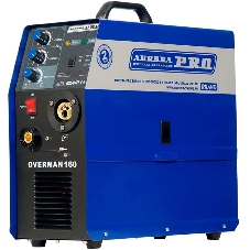 Сварочный полуавтомат AURORA PRO OVERMAN 160 Mosfet, 4 кВт 220В MIG/MAG 40-160А 0.6-1.0мм 15кг