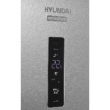 Холодильник Hyundai CM45083F нержавеющая сталь трехкамерный 289/144л морозилка снизу, No Frost, Side by Side