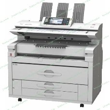 МФУ широкоформатное Ricoh MP Pro W7100SP (417284), А0, ч/б, 36