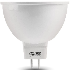 Лампа светодиодная Gauss LED Elementary MR16 GU5.3 7W 530lm 3000K 1/10/100 0