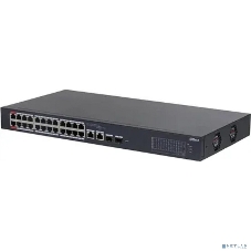 Коммутатор Dahua DH-CS4226-24ET-240, 2×1 Гбит/с + 2×1 Гбит/с Combo, управляемый
