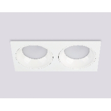 Светильник Ambrella light TN52343/2 SWH/GWH белый песок/белый глянец GX53 max 12W 220*115*25