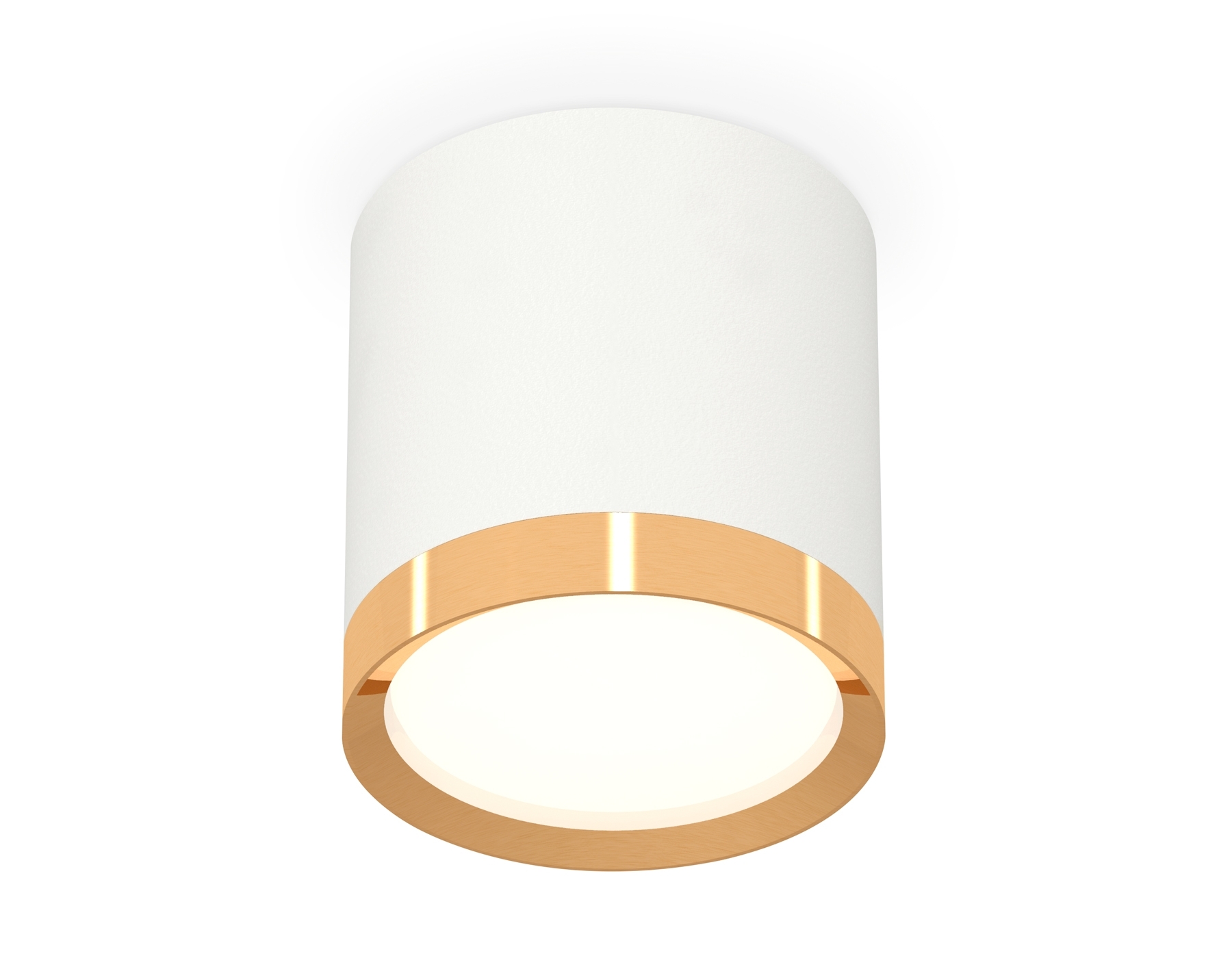 Светильник Ambrella Light XS8141004 SWH/PYG белый песок/золото желтое полированное GX53 (C8141, N8124)