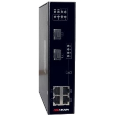Коммутатор Hikvision DS-3T0306P 4x100Mb 2SFP 4PoE+ 120W неуправляемый