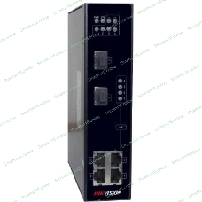 Коммутатор Hikvision DS-3T0306P 4x100Mb 2SFP 4PoE+ 120W неуправляемый