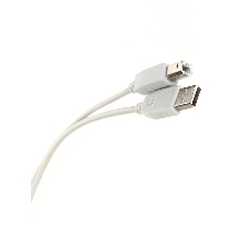 Кабель AM/BM USB2.0 3м Telecom USB 2.0 A-->B 3.0m, белый/серый, TC6900-3.0M