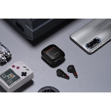 Наушники TWS Edifier Hecate GM3 Plus черный, вкладыши, Bluetooth, до 5.5 ч