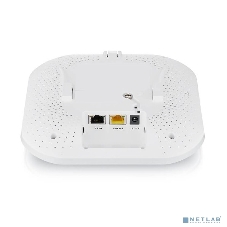 Гибридная точка доступа Zyxel NebulaFlex Pro WAX610D, WiFi 6, 802.11a/b/g/n/ac/ax (2,4 и 5 ГГц), MU-MIMO, антенны 4x4 с двойной диаграммой, до 575+2400 Мбит/с, 1xLAN 2.5GE, 1xLAN GE, PoE, защита от 4G