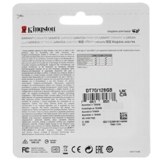 Флешка USB Kingston DataTraveler DT70 (DT70/128Gb), 128Gb, USB Type-C 3.2, R/W 70/45, черный