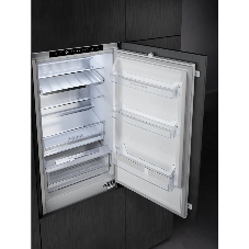 Встраиваемый холодильник Kuppersberg RBN 1767, ВхШхГ 177.2х54.6х54.2 см, объем 253 (175+78) л, инверторный компрессор, Total NoFrost, сенсорное управление, LED освещение, слайдерное крепление фасада, антибактериальный пластик, зона свежести, энергоэффективность А+