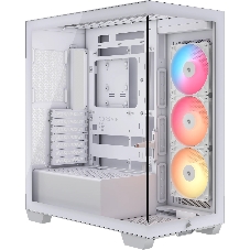 Корпус без блока питания/ Case Corsair 3500X RS-R ARGB, Midi-Tower, TG, 3x120mm ARGB, 2xUSB-A 3.2, 1xUSB 3.2 Type-C, E-ATX, ATX, mATX, mITX White