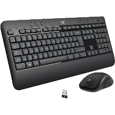 Комплект клавиатура+мышь Logitech MK540 Advanced беспроводной, USB, 1000 DPI, чёрный