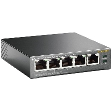 Коммутатор TP-Link SMBTL-SG1005P 5-портовый гигабитный настольный коммутатор с 4 портами PoE SMB 56W