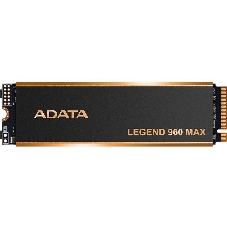 Накопитель SSD ADATA LEGEND 960 MAX, 2Tb, PCIe 4.0 x4, M.2 2280, NVMe, R/W 7400/6800, с радиатором