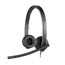 Гарнитура Logitech USB Headset H570e Stereo чёрный, проводная, USB