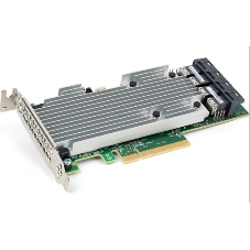 Контроллер Broadcom MegaRAID SAS 9361-24i SGL (05-50022-00), PCIe 3.0 x8 LP, SAS/SATA 12G, RAID 0,1,5,6,10,50,60, 24port(6*int SFF8643), Cache 4Gb, 3324ROC