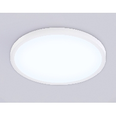 Светильник светодиодный ультратонкий Ambrella light FZ1955 WH белый IP54 26W 5000K D370*15 (Без ПДУ)