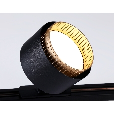 Трековый однофазный светильник Ambrella light GL5381 BK/GD черный/золото GX53 max 12W D95*130