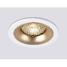 Светильник встраиваемый Ambrella light TN102723 WH/GD белый/золото GU5.3 92*92*23