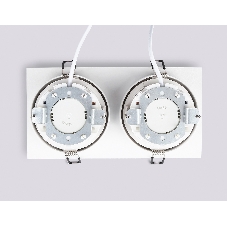 Светильник Ambrella light TN52343/2 SWH/GWH белый песок/белый глянец GX53 max 12W 220*115*25