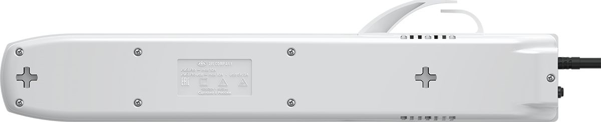 Сетевой фильтр Pilot PRO USB 3 м, 6 розеток, серый, коробка