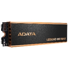 Накопитель SSD ADATA LEGEND 960 MAX, 2Tb, PCIe 4.0 x4, M.2 2280, NVMe, R/W 7400/6800, с радиатором