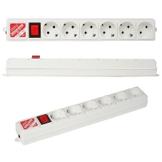 Фильтр-удл. Power Cube PC 3м 5р, зел. 10А/2,2кВт