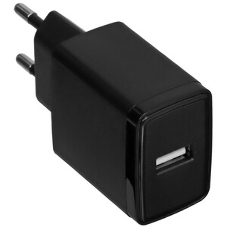 Сетевое зарядное устройство Cablexpert MP3A-PC-55, 10.5Вт, 2.1А, 1хUSB, черный, пакет