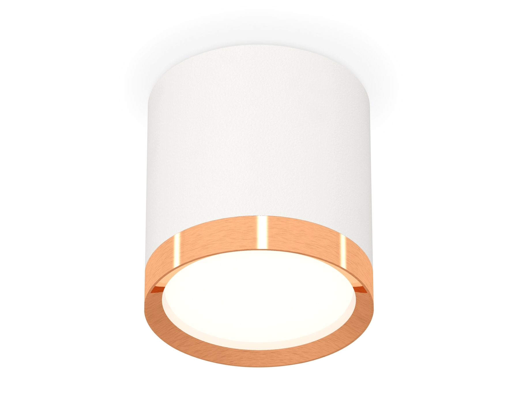 Светильник Ambrella Light XS8141005 SWH/PPG белый песок/золото розовое полированное GX53 (C8141, N8126)