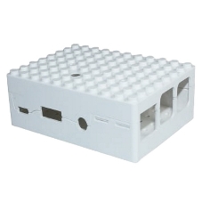 Корпус ACD RA181 белый для микрокомпьютера Raspberry Pi 3 White ABS Plastic Building Block case for Raspberry Pi 3