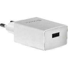 Сетевой адаптер питания Defender 1xUSB, 5V/2.1А, белый (UPA-21)