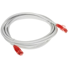 Патч-корд Hyperline U/UTP, Cat.5e, LSZH, 10 м, серый 