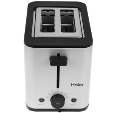 Тостер Haier HT-601 нержавеющая сталь, 900 Вт, 2 слота