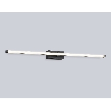 Настенный светодиодный светильник Ambrella light FL6122 BK черный 14W 3000K-6400K 610*45*80