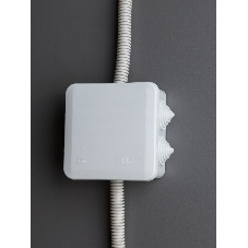 Коробка распаячная ОП 100х100х50 IP44 КМ41255 IEK UKOZ11-100-100-050-K41-44
