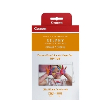Набор Canon RP-108 (8568B001) бумага (10x15см) и цветные красители для SELPHY CP1200. 108 страниц.