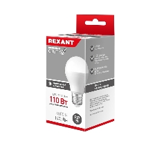 Лампа светодиодная Rexant Груша A60 15,5 Вт E27 1473 лм 4000 K нейтральный свет