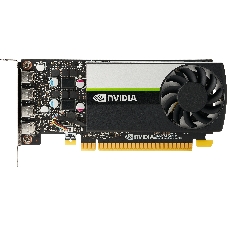 Видеокарта PNY GPU NVIDIA VCNT1000-8Gb-SB PCI-Express 3.0 x16, LP8 Gb GDDR6 128-bit, 4x Mini DP 1.4, 1x LP bracket.