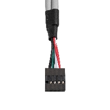Планка портов в корпус 2xUSB2.0 ExeGate BrctUSB2-2A (USB 2.0 9pin (IDC 9pin F) --> 2x USB 2.0 Af, кабель 20 см)