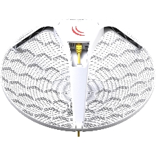Точка доступа MikroTik LHG 5 Tripack (Three units of LHG 5 with 24.5dBi 5GHz antenna, Dual Chain 802.11an wireless, 600MHz CPU, 64MB RAM, 1x LAN, POE, PSU, RouterOS L3) – all three antennas in single box