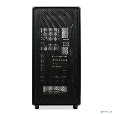 Компьютерный корпус без блока питания HSPD M510, Mesh Mid Tower, черный, TG, 0.5 SPCC, no fans ATX, mATX, mITX 180/280/160мм 1x2.5